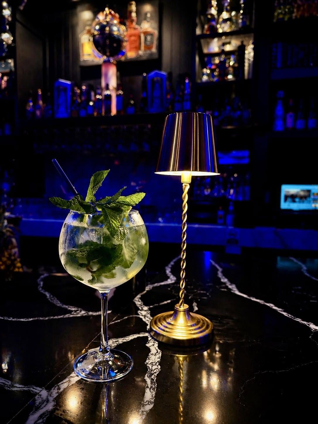 Mojito on the bar
